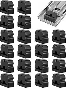 20-Pack Drawer Slide Bushing Rear Catch, Compatible with Kennedy Toolbox Drawer Slides Replacement, Restore Proper Drawer Closure & Smooth Glide, Easy Snap-in Installation Repair Hardware