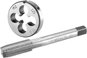 Burkit M12 X 1.25 Tap and Die Set Right Hand