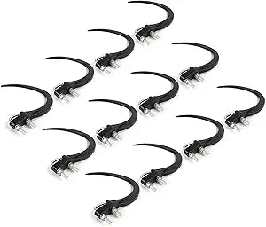 The ROP Shop | (Pack of 12) 9" Hay / Straw Grapple Hooks with Hardware for Accumulator Durable