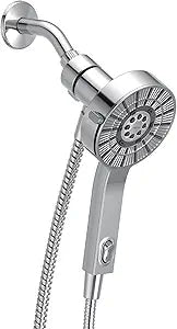Moen Chrome Handheld That Saves Hot Water with Eco-Performance and Magnetic Docking System, 230H2EP
