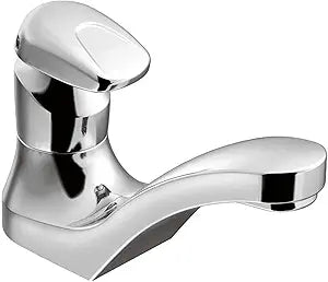 Moen Commercial Chrome M-Press Single-Mount Metering Bathroom Sink Faucet, 0.5 GPM, 8884