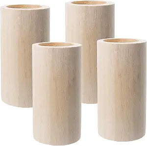 Furniture Riser 4Pcs, 3.93-5.18 Inch Height, Fits 1.96 Inch Leg Diameter