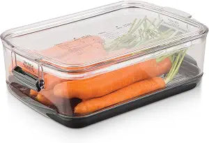 ProKeeper Produce Container, 3-Quart Stay-Fresh Vent System for Small Peppers and Tomatoes, BPA-Free