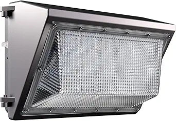 Lightdot 1Pack 200W LED Wall Pack Lights,100-277v Dusk to Dawn with Photocell, 30000Lm(150Lm/W) 5000K Daylight IP65 Waterproof Wall Mount Outdoor Security Lighting Fixture,