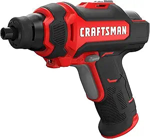 CRAFTSMAN 4V Cordless Screwdriver with Charger and Screwdriving Bits Included (CMHT6650C)