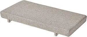 Piano Bench Cushion for Indoor Shoe Storage Non Slip Picnic Bench Pad for Kitchen Dining Table Seat 30 inch x 14, Light Brown