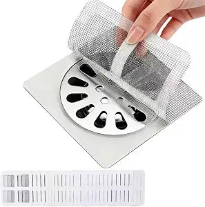 Shower Drain Hair Catcher 30 Pack for Disposable Drain Covers