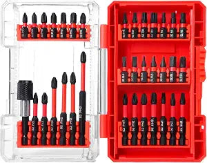 35-Piece Magnetic Security Screwdriver Bit Set with Storage Case, Dual-Use for Power Drills & Manual Drivers