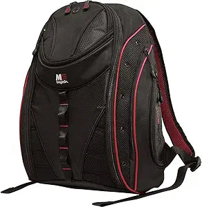 Mobile Edge MEBPE72 16' PC/17 MacBook Express 2.0 Backpack, Red, One Size