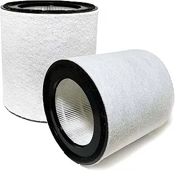 Nispira 3-in-1 True HEPA Filter Replacement with Activated Carbon Compatible with Z-3000 TruSens Large Air Purifier, 2 Packs