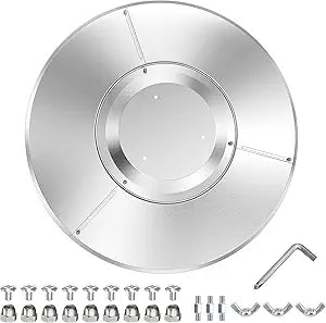 NUPICK Patio Heater Reflector Shield, 33" Propane Outdoor Heaters Replacement Part, Aluminum Heat Reflector Shield Top for Propane Outdoor Heaters