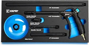 Capri Tools Air Blow Gun (High Performance Air Blow Gun/Master Set), CP21350MT