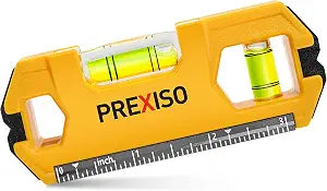 PREXISO Magnetic Stud Finder & EDC Mini Level, 4" Torpedo Leveler Tool