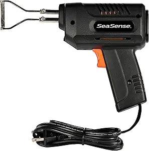 SeaSense Rope Cutting Gun for Fishing, Boating & Camping 4 Cord, 1.5 Lbs, 120 V, 100 W & 1.5 A Lightweight Electric Cutter Tool for Synthetic Rope or Line