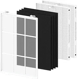 SAKEGDY C545 Replacement Filter S fit for Winix C545 Air Cleaner Purifier, Part # 1712-0096-00 and 2522-0058-00, 1Washable Fine Mesh Pre-Filter