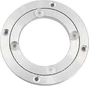 Waziaqoc 4 Inch Lazy Susan Bearing, Heavy Duty Aluminum Turntable