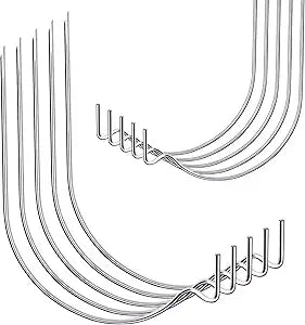 FURHUA 20pcs Super Hook Picture Hangers and Office Pack, Drywall Hooks for Hanging Pictures, Wall Hooks, Picture Hangers, Picture Hanging KitHang Art, Clock, Shelves, Mirrors