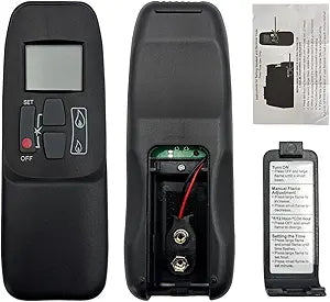 G6R-H3T5 GV60 Fireplace Remote Control Replacement for R11576 AT-01V-2 4001910 4001038 for Maxitrol G6R-R3AM Control Module Receiver for RH Peterson/Real Fyre Valor Empire Element 4 Gas Fireplaces