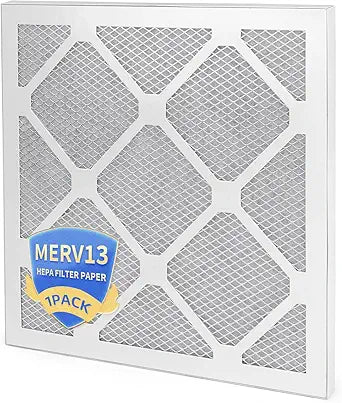 Replacement Filter Compatible with EnviroKlenz Air Purifier, MERV13 Activated Carbon(14├14├1) 1 Pack