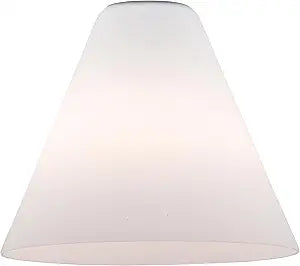 Inari Silk - Shade - White Glass Finish