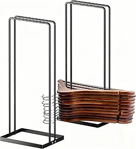 Hanger Stacker 2 Pack, Clothes Hanger Holder Organizer for Closet Laundry Room, Organizer Stacker for Coat Wire Hangers,Hanger Rack Stand Caddy for Adult Kids Velvet Pants Hangers Storage