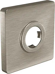 Moen 147572BN Modern Square Shower Arm Flange, Brushed Nickel