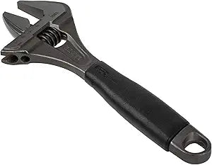 Bahco 9033 R US Ergo X-Wide Adjustable Wrench, 10-Inch, Black