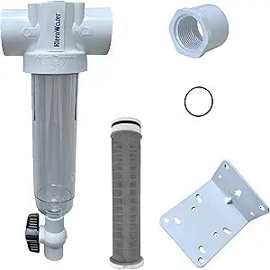 KleenWater 1.5 FNPT, 100GpM, 250Mesh Stainless Steel Filter, Whole House Water Purifier, Compatible with Rusco, Vu-Flow, WaterSource, Boshart, Campbell