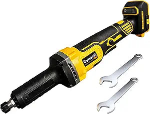 Upgraded Cordless Die Grinder Compatible with Dewalt 20V MAX Battery,Electric Grinder with 26000 RPM Brushless Motor,1/4" Precision Chuck, for Rust Removal, Grinding, Polishing (Battery not Included)