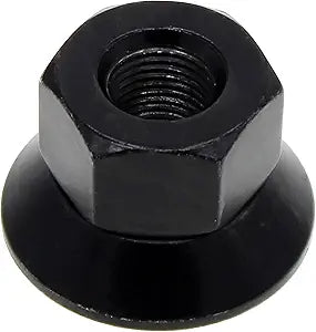 Dorman 611-092 Wheel Nut 9/16-18 Flanged Flat Face - 1-1/16 in. Hex, 1 in. Length Compatible with Select Ford Models, 10 Pack
