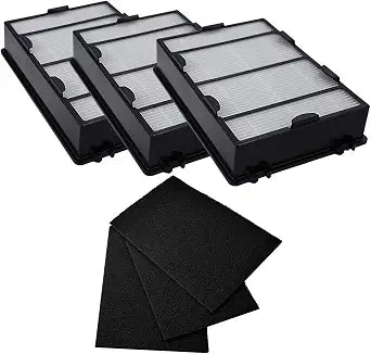 3PCS HAPF600 Air Filter and Pre Filter Replacement for Holmes Air Purifier HAP615 HAP625 HAP650 HAP725 HAP750 HAP1625 HAP1650 HAP1750, for GE 106633 106643 106653 106569 106853