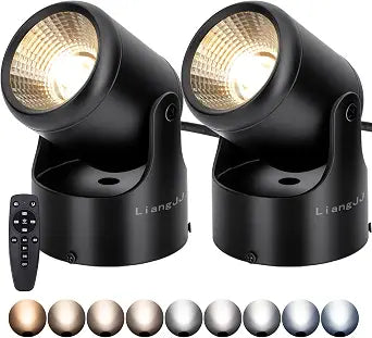 Stepless Adjustable Color Temperature and Dimmable Uplights Indoor