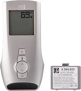 Sit 0.584.023 Proflame 1 Silver Transmitter GTMF Series Fireplace Remote Control Handheld Thermostat - Fireplace On/Off/Flame Adjustment. Note: Will Not Replace Black Transmitters or Other Models.