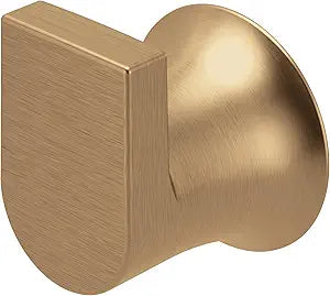 Moen Genta LX Modern Single Robe Hook or Towel Hanger for Kitchen or Bathroom, Bronzed Gold, BH3803BZG