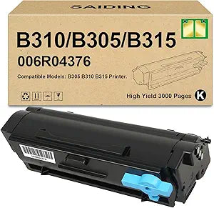 B310 Black 006R04376 Standard Capacity Toner Cartridge Replacement for Xerox B305 B310 B315 Printer(1-Pack)