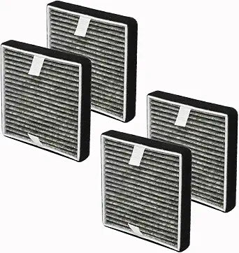 4 Pack FHT150W Replacement Filter For Febreze OdorGrab Air Cleaner Purifier