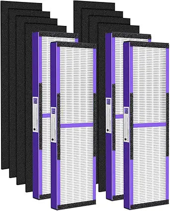 4 Pack FLT4850PT PET CARE Filter B Replacement Compatible with Guardian HEPA Air Purifier AC4825 AC4825E AC4300 AC4800 AC4900 AC4850PT AC4850 FLT4825