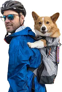 K9 Sport Sack Urban 3 - Medium, Concrete - Ideal for Dogs with 17-19 Back Length - Dual-Use, Backpack-Style Carrier + Everyday Pack