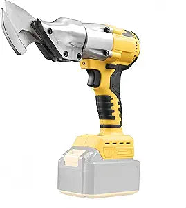 Electric Cordless Sheet Metal Scissors Compatible with Dewalt 20V Battery, Brushless Sheet Metal Cutting Shears, 133 Ft-Lbs Torque Metal Cutoff Cutter Tool with Adjustable Speed (No Battery)