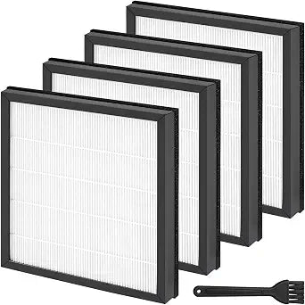 4 Pcs HAP605 Filter Compatible with FreAire & XenonLab Air Purifier