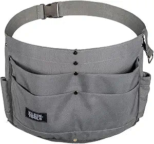 Klein Tools 21022 6-Pocket Tool Apron, Adjustable 28 to 46-Inch Work Belt