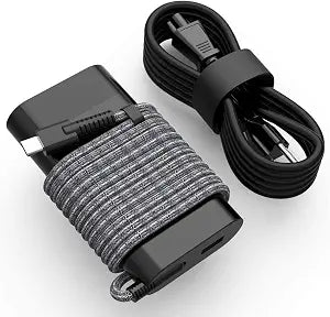 Original Replacement New Version 65W HP USB C Laptop Charger for HP Elitebook x360, Spectre X360, HP Chromebook, Elite x2, ProBook, Split x2, Pavilion, Envy Travel AC Power Supply Adapter