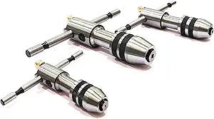BUYOHLIC T-Type Reversible Ratchet Adjustable Tap Wrench (Set Of All Size)
