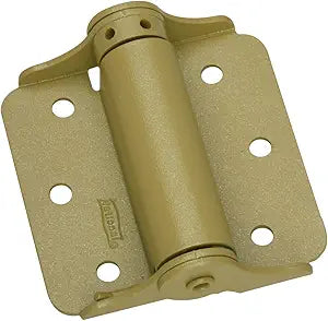 National Hardware N115-006 125 Adjustable Spring Hinges in Brass , 3", 2 piece