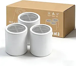 Shower Head Replacement Filter Cartridges Compatible with Eskiin Shower Head, Removes Hard Water & Chlorine, Enhances Water Softening & Purification (3 PACK)