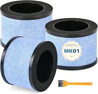 3 Pack MK01 MK06 Air Purifier Filter Replacement for AROEVE MK01