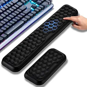 MMK Wrist Rest for Computer Keyboard with Soft Memory Foam Arm Rest
