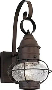 Designers Fountain 1761-RT Nantucket Wall Lanterns, Rustique, Rustic, 18.25in H