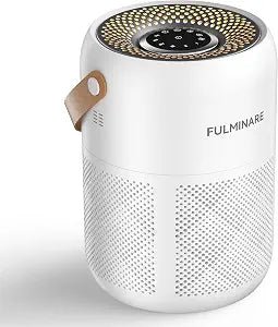 FULMINARE Air Purifiers for Home Bedroom Up to 680 Ft White)