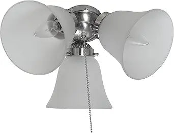 Maxim FKT207FTSN Basic-Max 3-Light Kit, 180 Total Watts, Satin Nickel (Bulbs Not Included)